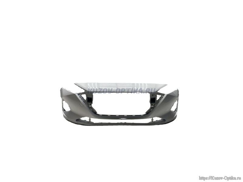 БАМПЕР ПЕРЕДНИЙ SAW Atlas White Белый атлас HYUNDAI SOLARIS 2020-2024