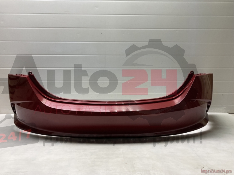 БАМПЕР ЗАДНИЙ R4R Fiery Red красный HYUNDAI SOLARIS 2020-2024