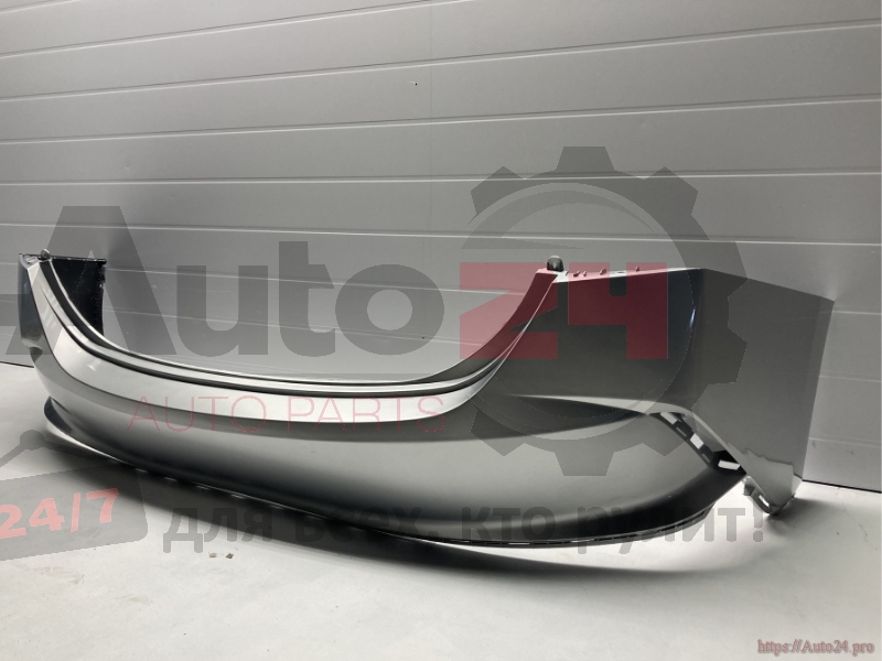 БАМПЕР ЗАДНИЙ RHM шелковое серебро HYUNDAI SOLARIS 2020-2024