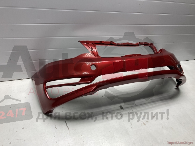 БАМПЕР ПЕРЕДНИЙ TDY красный гранат KIA RIO III 2015-2017