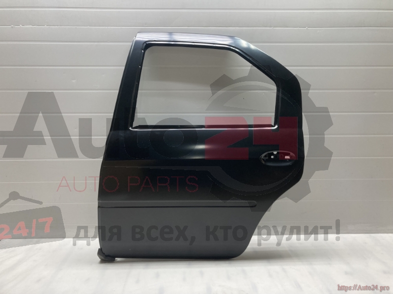 ДВЕРЬ ЗАДНЯЯ ЛЕВАЯ (без отверстий под молдинг) RENAULT LOGAN I 2005-2014