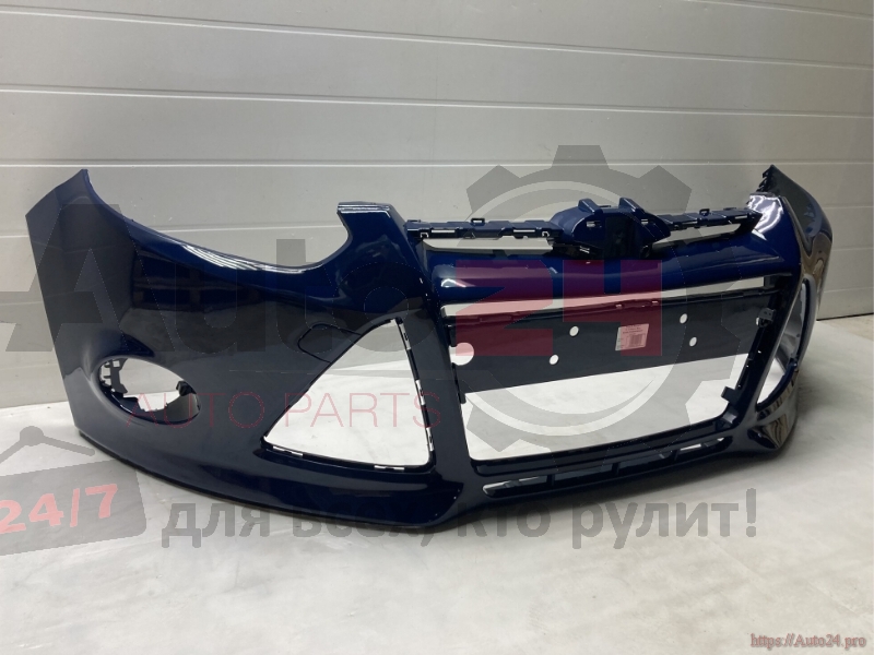БАМПЕР ПЕРЕДНИЙ ЦВЕТ Blazer Blue 8CWA Стремительно синий  FORD FOCUS 3 2011-2015