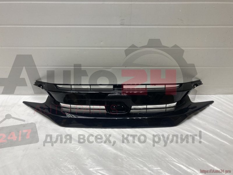 РЕШЕТКА РАДИАТОРА черная глянцевая HONDA CIVIC X 2015-2019